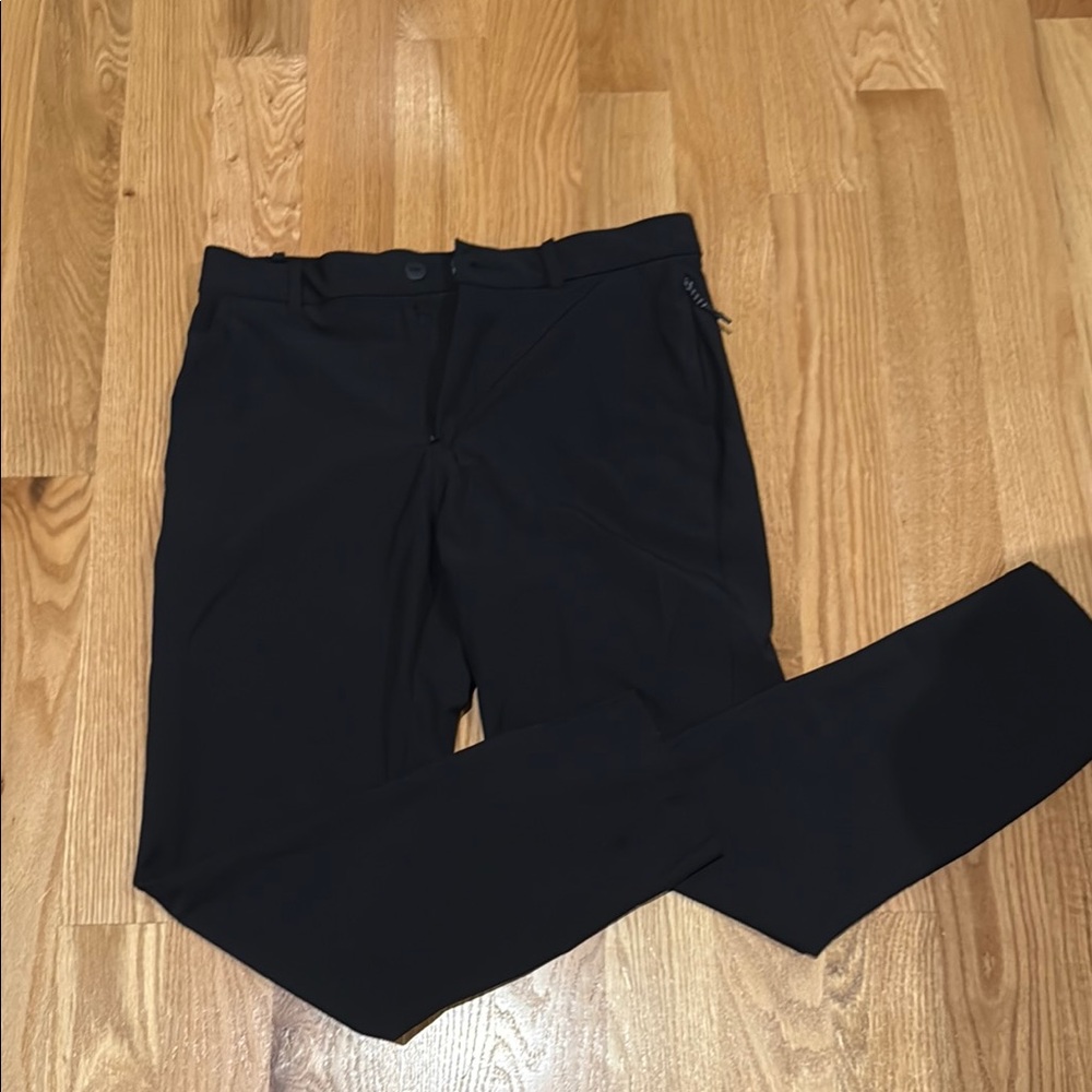 Mens Black Pants athletic fabric